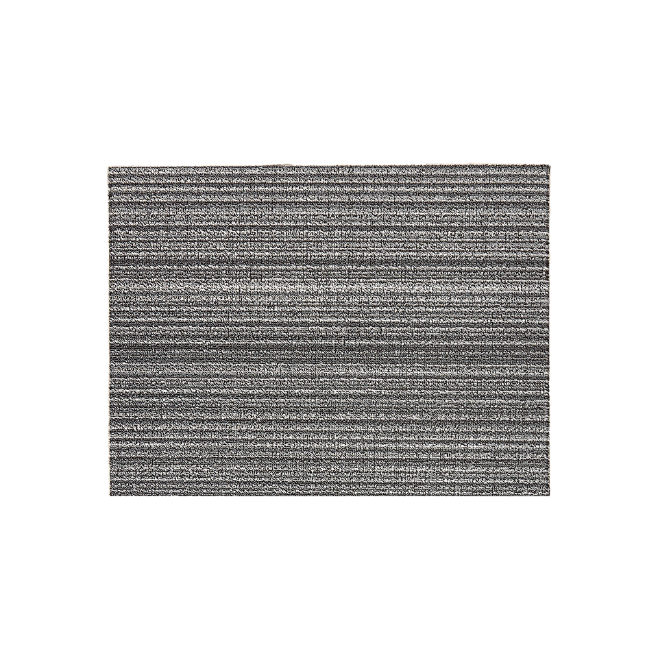 SKINNY STRIPE SHAG DOORMAT, SHADOW