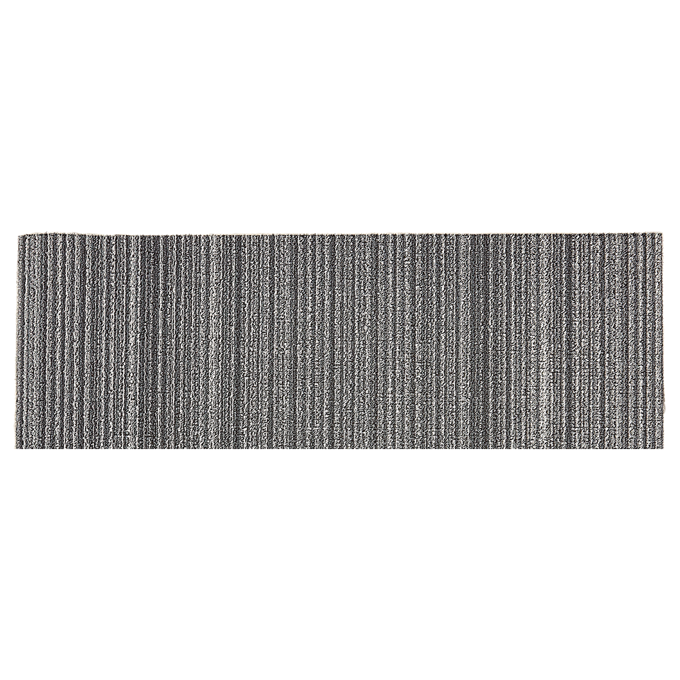 SKINNY STRIPE SHAG RUNNER, SHADOW