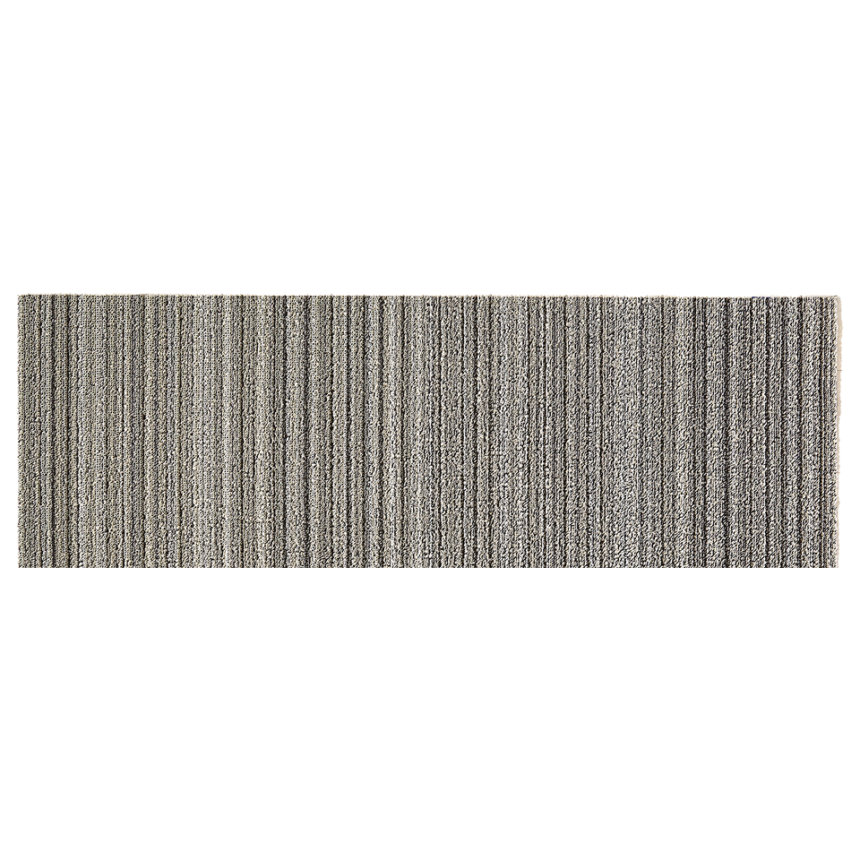 SKINNY STRIPE SHAG RUNNER, BIRCH