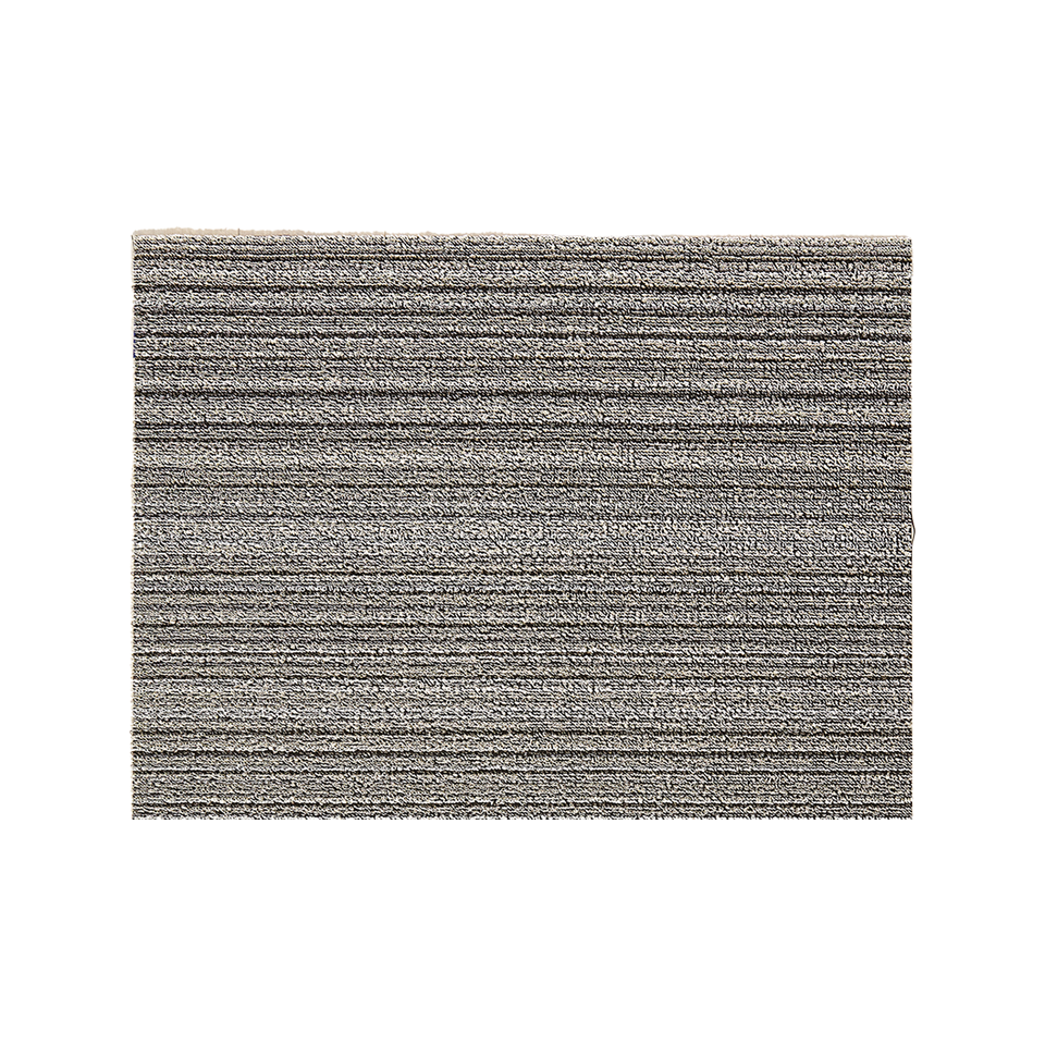 SKINNY STRIPE SHAG UTILITY MAT, BIRCH