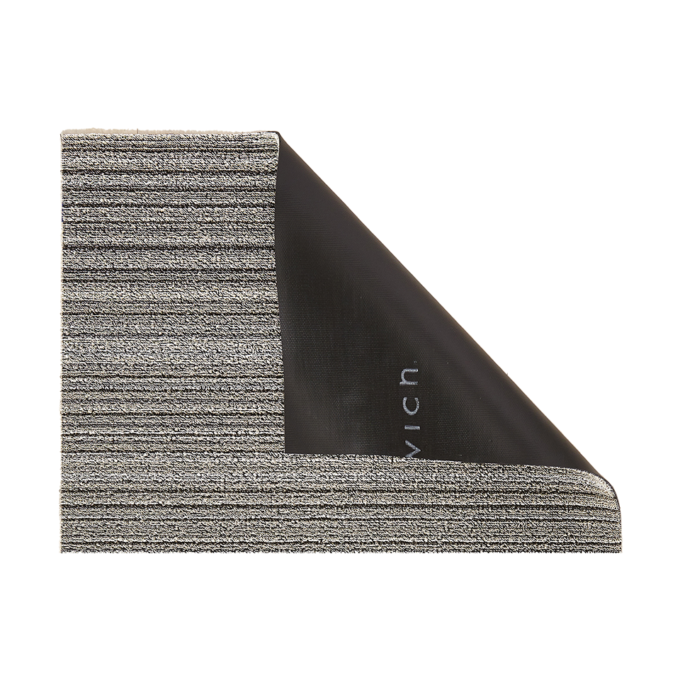 SKINNY STRIPE SHAG BIG MAT, BIRCH