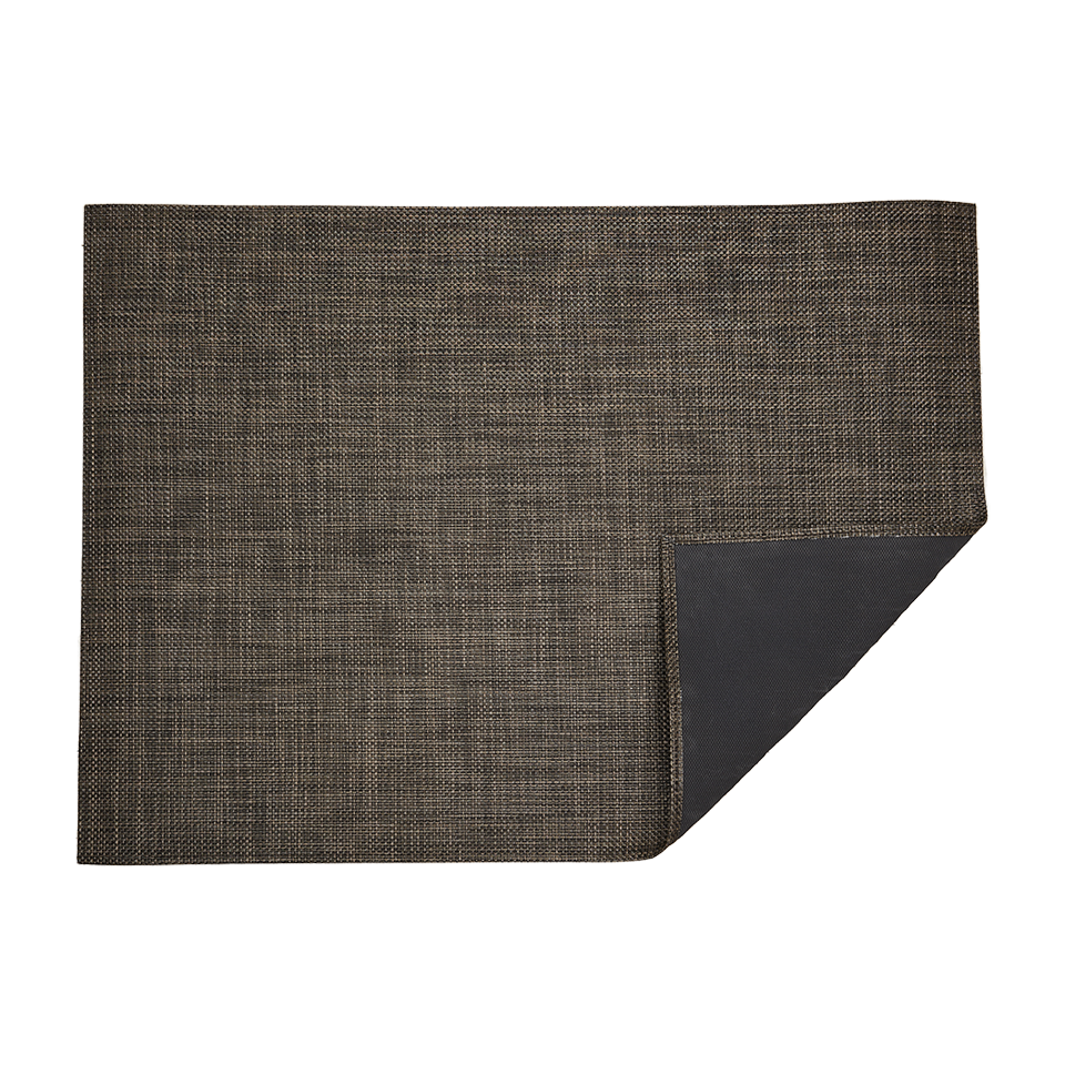 BASKETWEAVE 6' x 9' RUG, EARTH