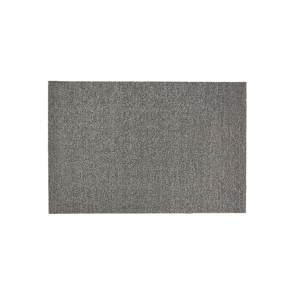 HEATHERED SHAG DOORMAT, FOG