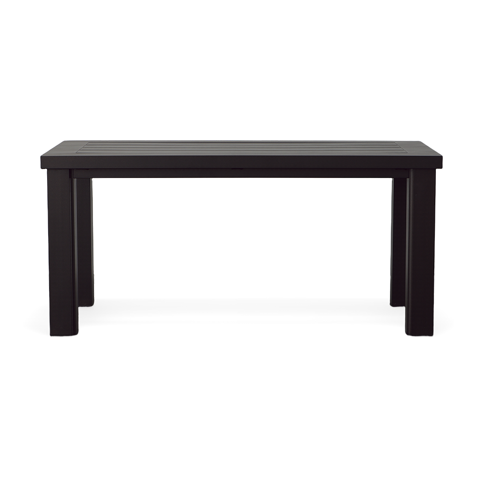 SHERWOOD ALUMINUM COFFEE TABLE