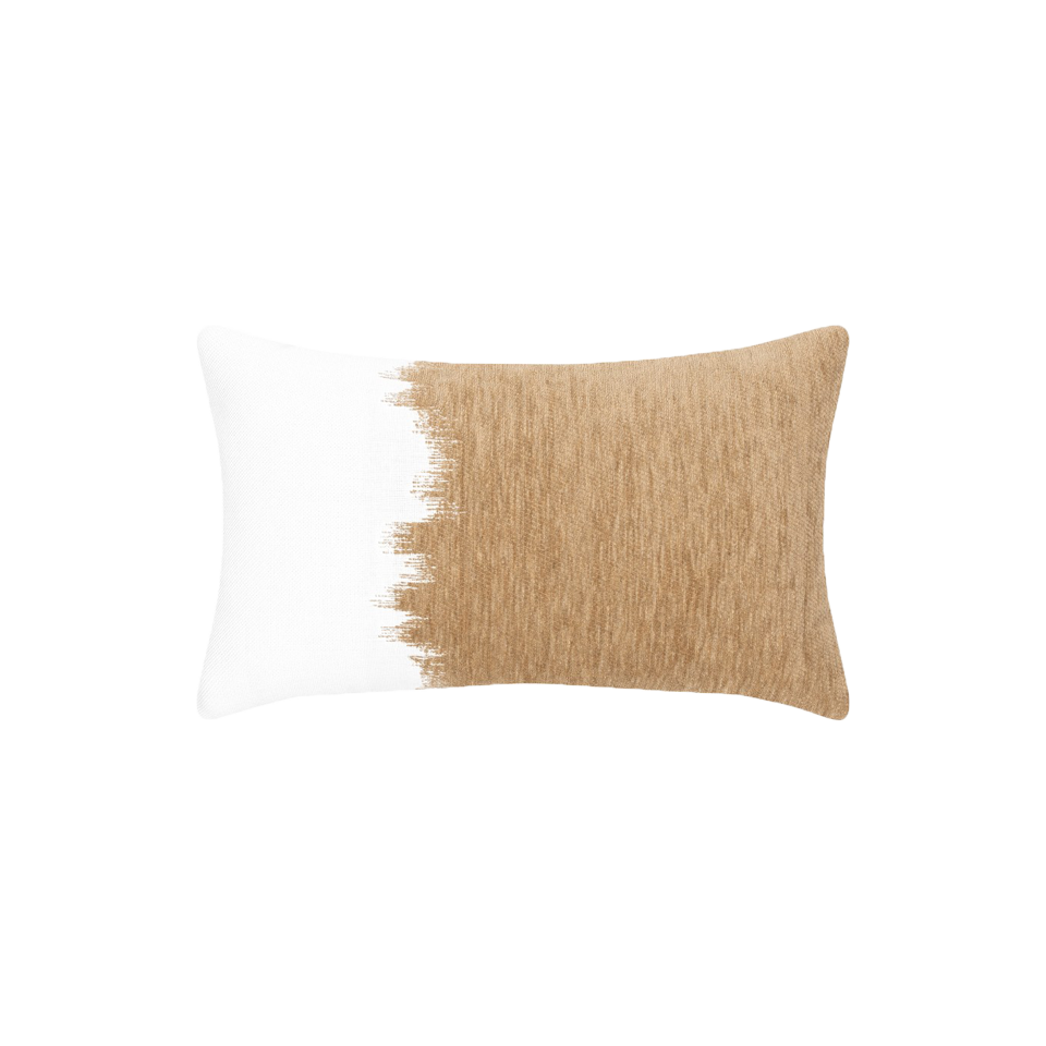 Camel top lumbar pillow