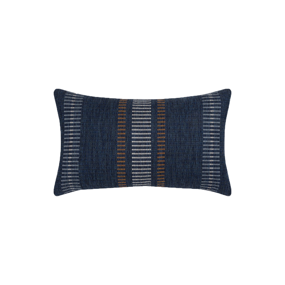 JOURNEY INDIGO LUMBAR PILLOW