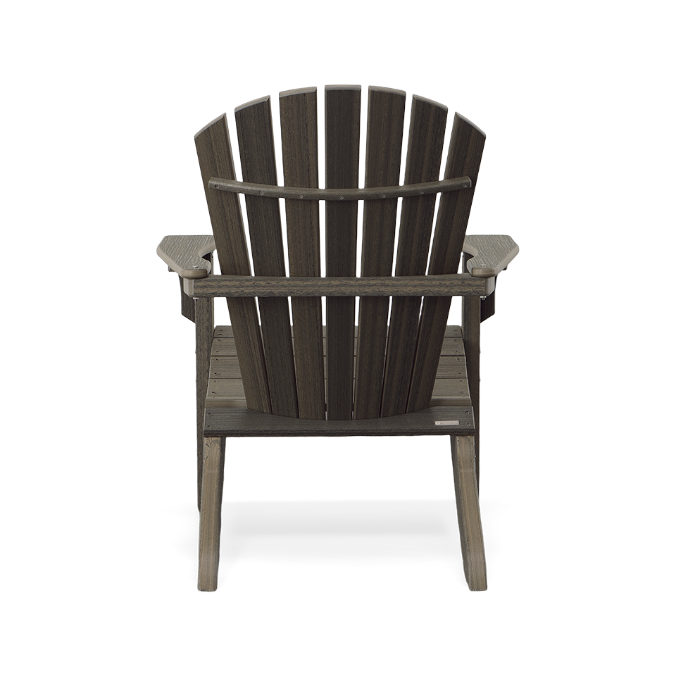 ADIRONDACK SHELLBACK CHAIR, HEATHERED SMOKE