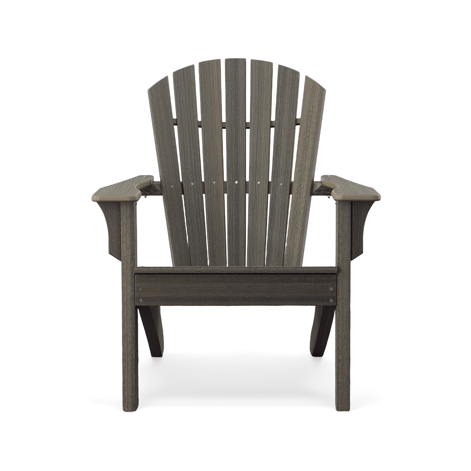 ADIRONDACK SHELLBACK CHAIR, HEATHERED SMOKE