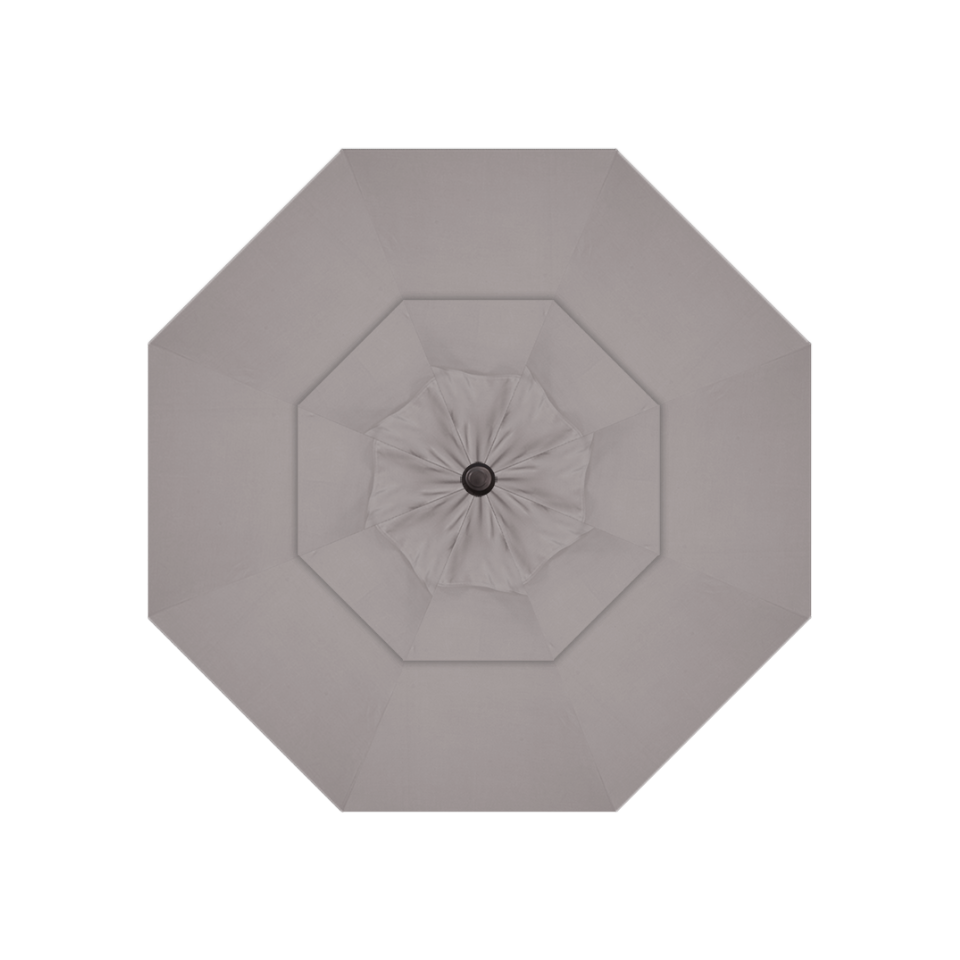 11' OCTAGON CANTILEVER UMBRELLA, BOULDER