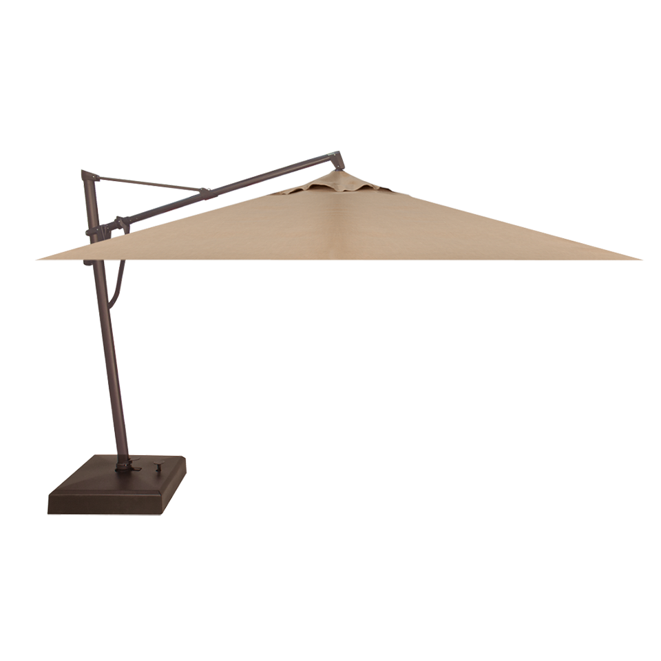 10' x 13' RECTANGLE CANTILEVER UMBRELLA, SAND