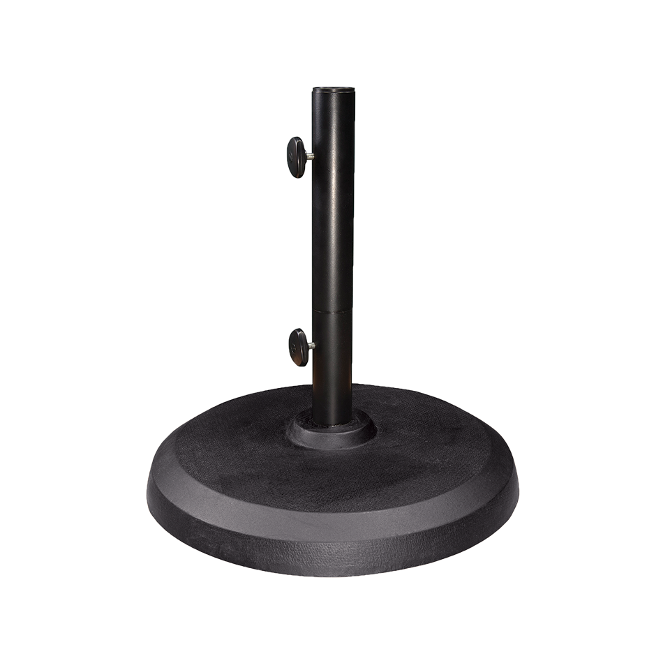 GARDEN UMBRELLA BASE, BLACK