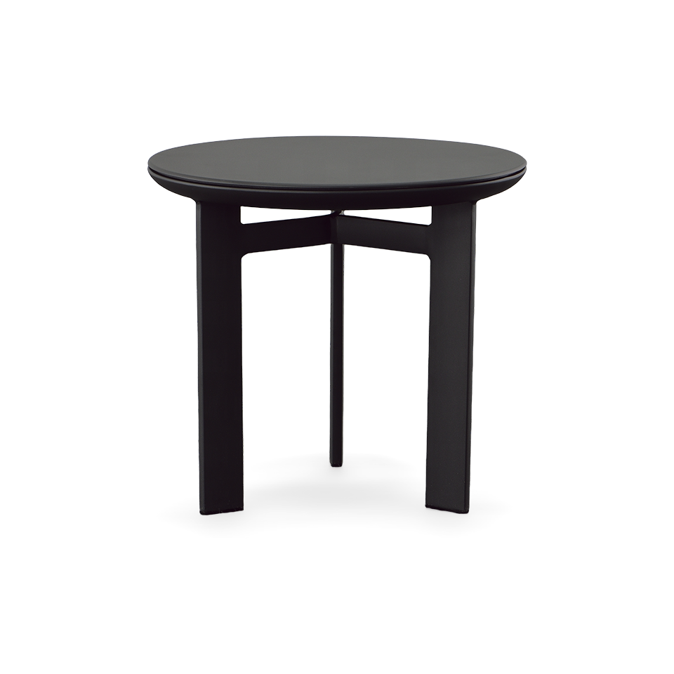 PARKWAY INFINITY EDGE ROUND SIDE TABLE