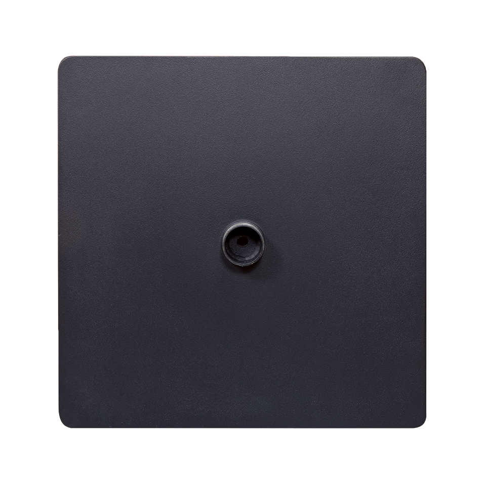 120 LB STEEL UMBRELLA BASE WITH CASTERS, BLACK