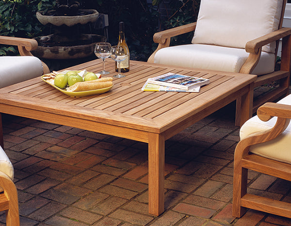 CLASSIC TEAK COFFEE TABLE, LARGE
