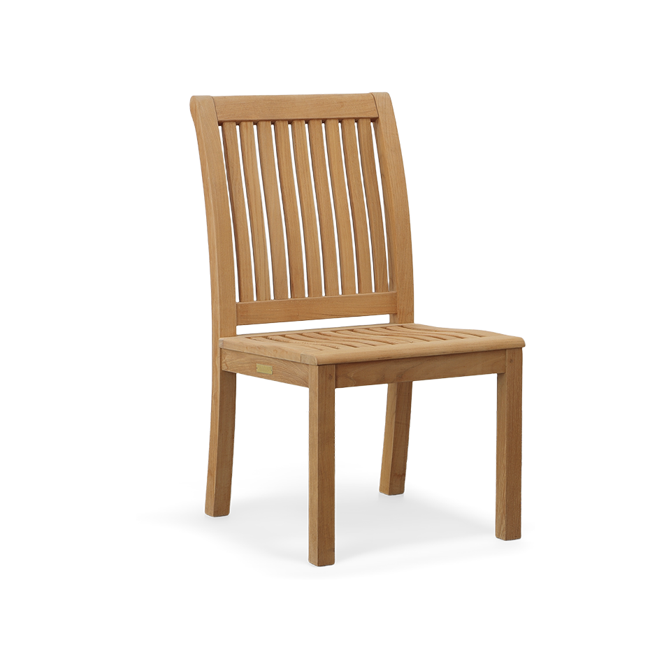 CHELSEA TEAK DINING SIDE CHAIR