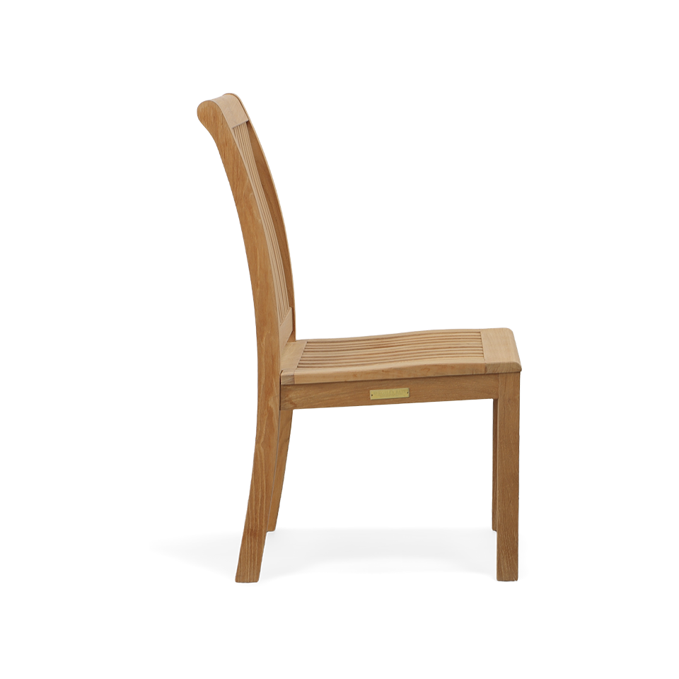 CHELSEA TEAK DINING SIDE CHAIR