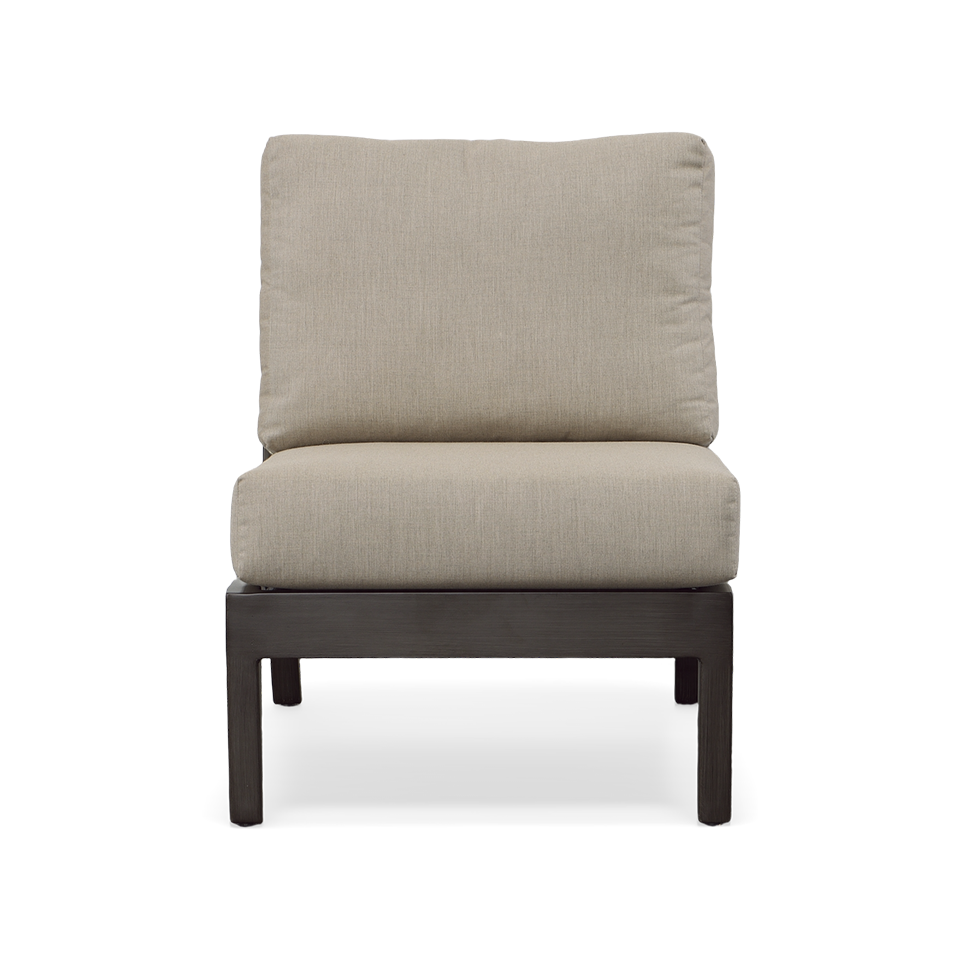 LUCIA SECTIONAL, ARMLESS CHAIR