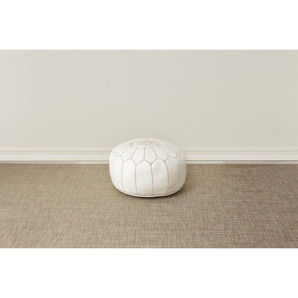 BASKETWEAVE 6' x 9' RUG, LATTE