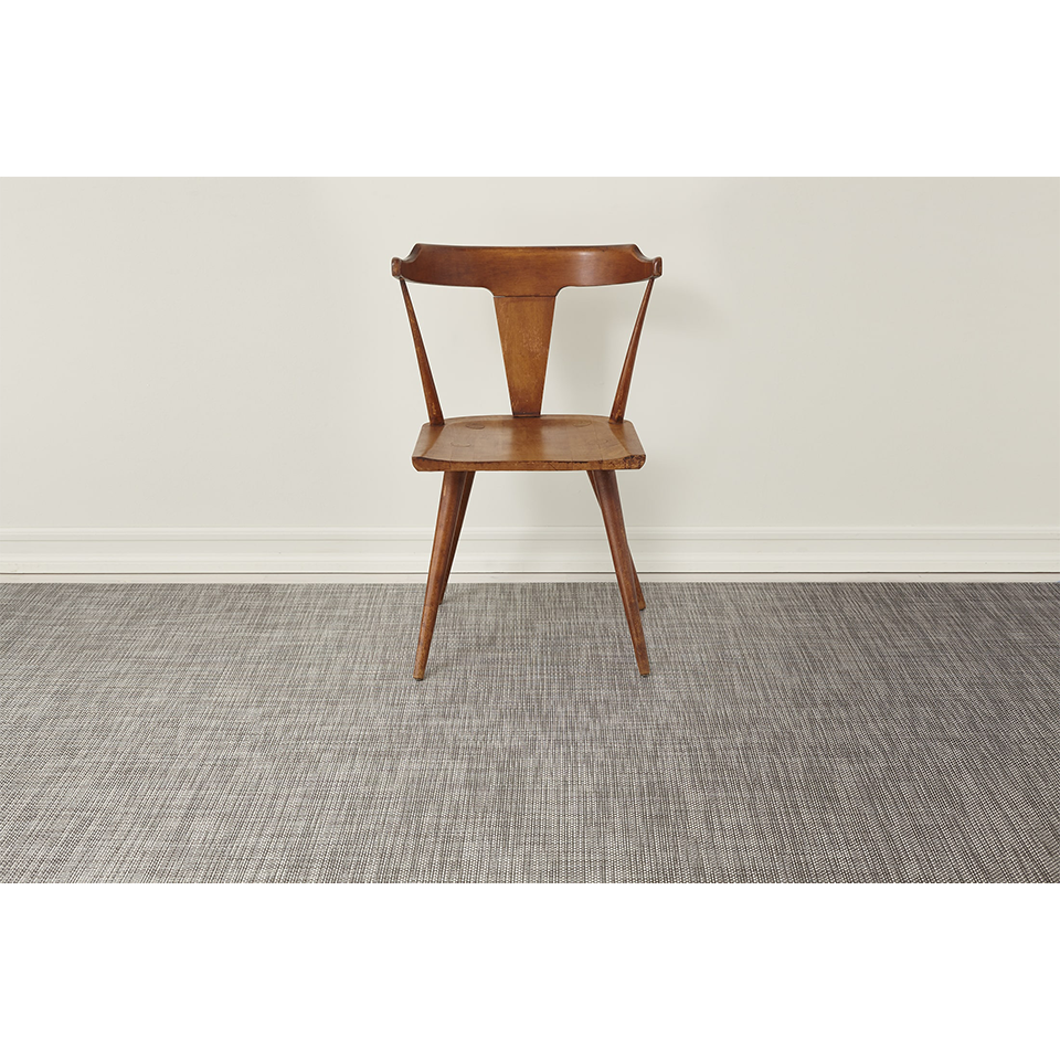 BASKETWEAVE 8' x 10' RUG, OYSTER