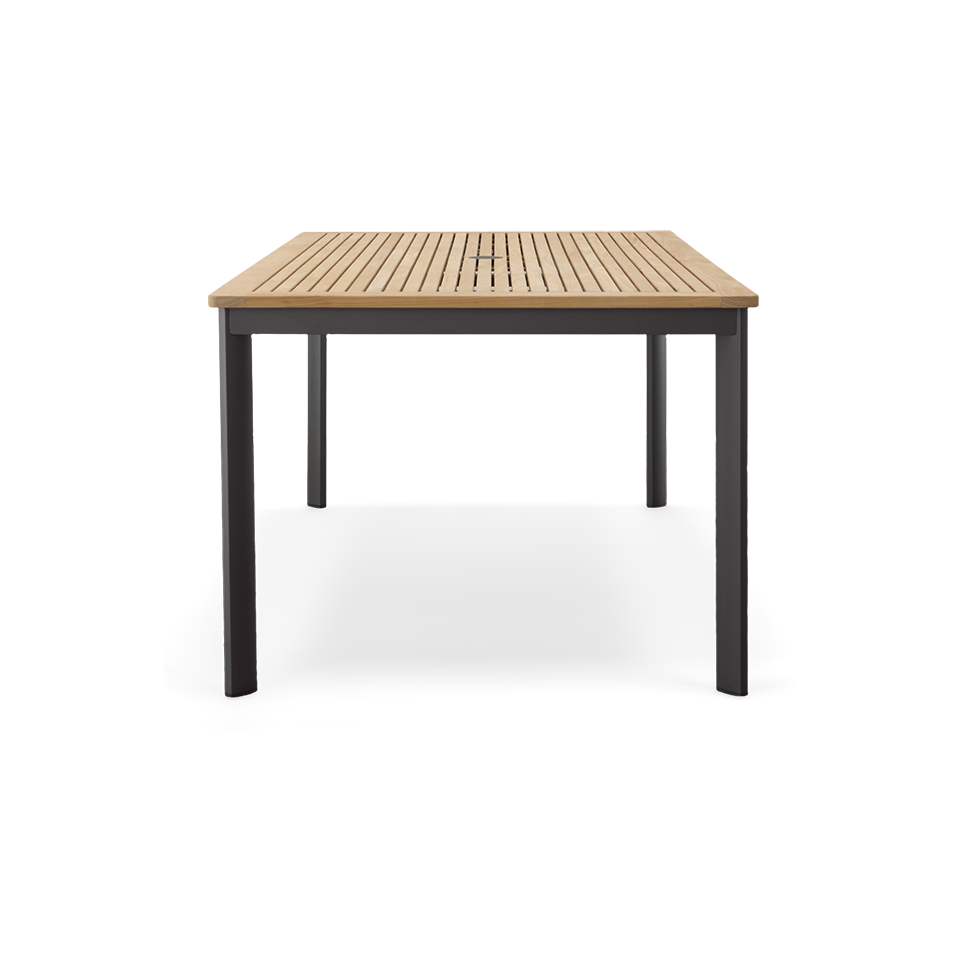 METZ 63" DINING TABLE, TEAK