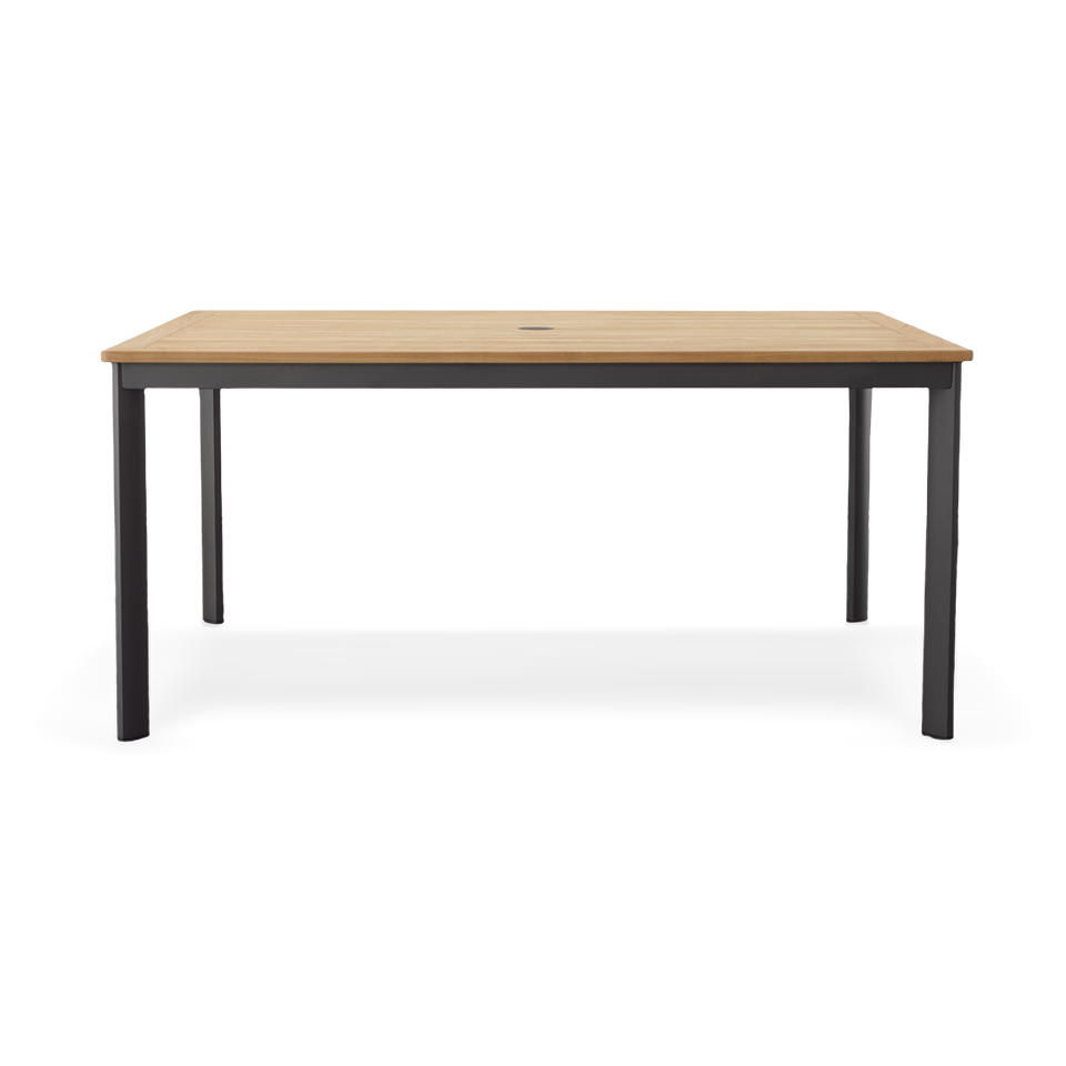 METZ 63" DINING TABLE, TEAK