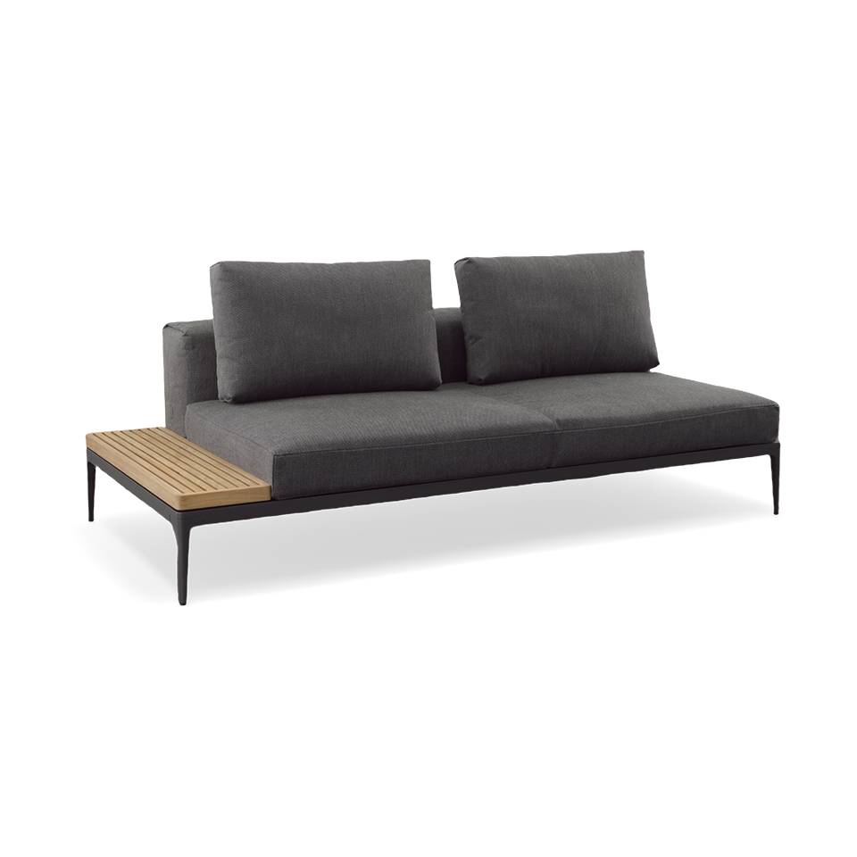 GRID SECTIONAL, END UNIT WITH TABLE