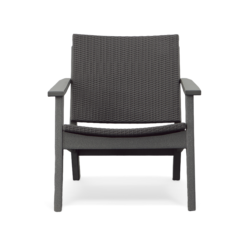 MAD FUSION CHAT CHAIR, WOVEN SLATE