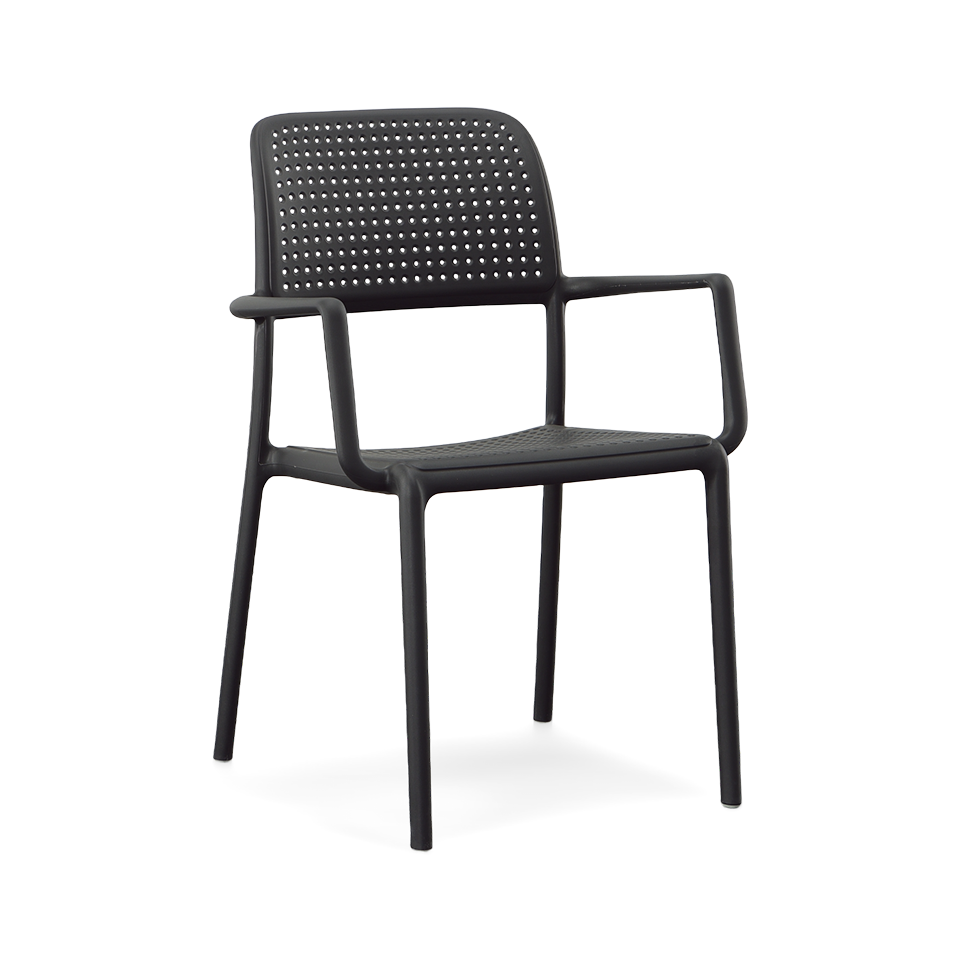 BORA STACKING ARM CHAIR