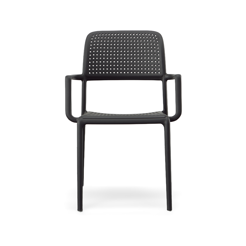 BORA STACKING ARM CHAIR