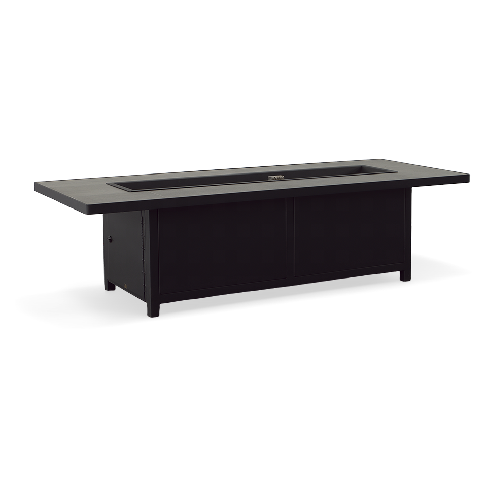 CAPRI 28" x 72" RECTANGLE OCCASIONAL HEIGHT FIRE TABLE