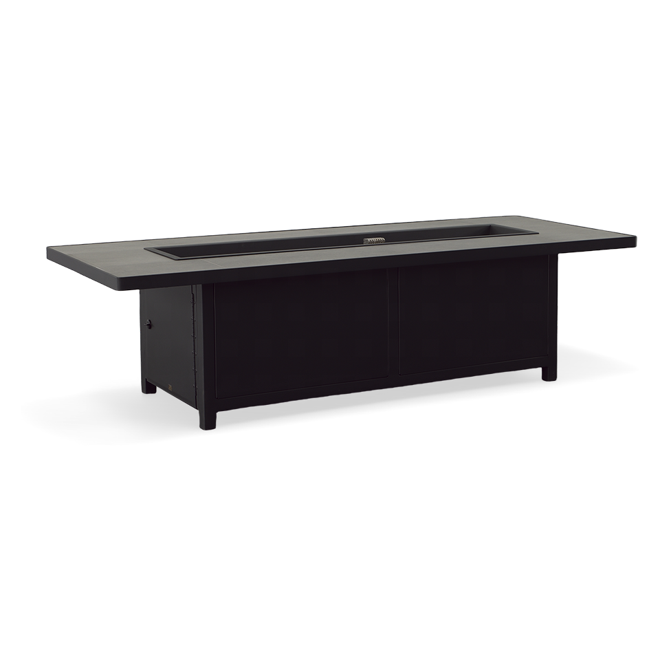 CAPRI 28" x 72" RECTANGLE OCCASIONAL HEIGHT FIRE TABLE, URBAN SHIFT