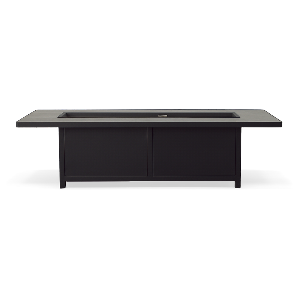 CAPRI 28" x 72" RECTANGLE OCCASIONAL HEIGHT FIRE TABLE, URBAN SHIFT