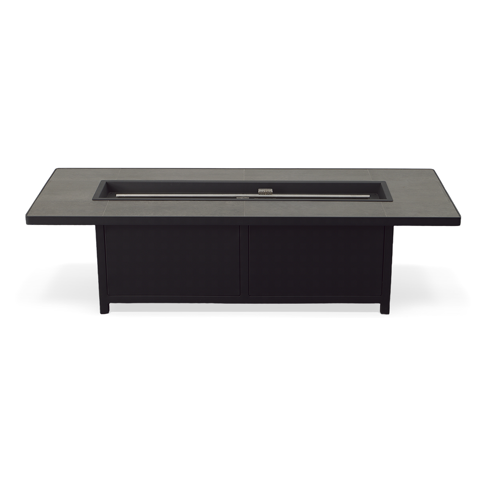 CAPRI 28" x 72" RECTANGLE OCCASIONAL HEIGHT FIRE TABLE, URBAN SHIFT