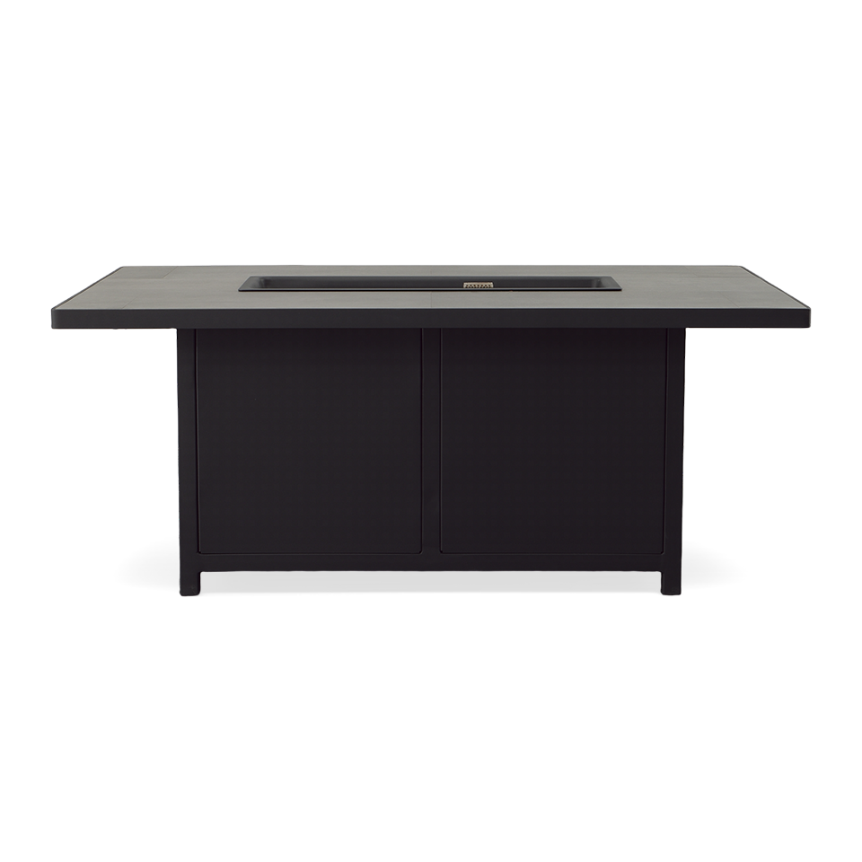CAPRI 36" x 58" RECTANGLE CHAT HEIGHT FIRE TABLE, URBAN SHIFT