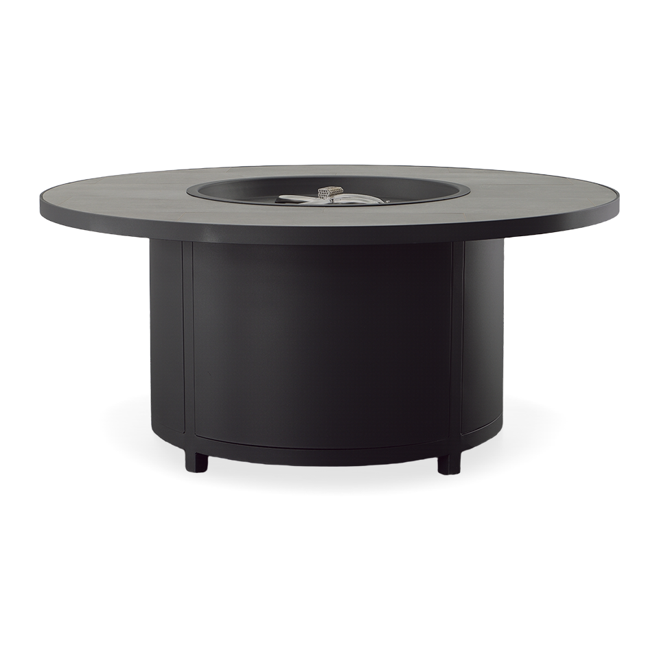 CAPRI 54" ROUND CHAT HEIGHT FIRE TABLE