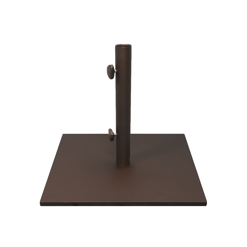 70 LB STEEL UMBRELLA BASE, BRONZE