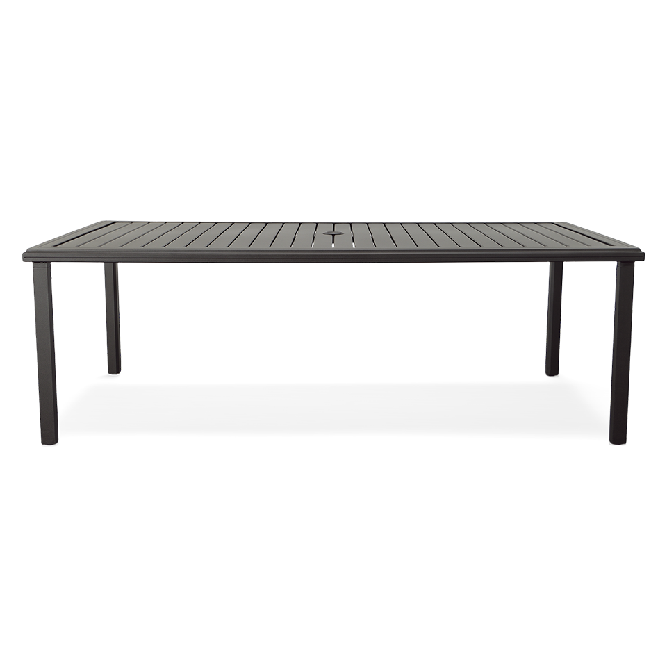 AMICI 84" RECTANGULAR DINING TABLE,  GRAPHITE