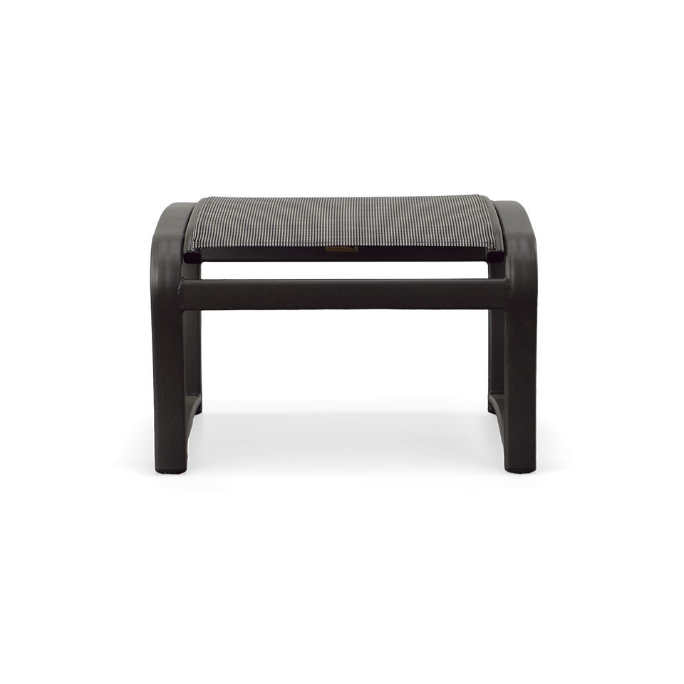 SHORELINE OTTOMAN, GRAPHITE