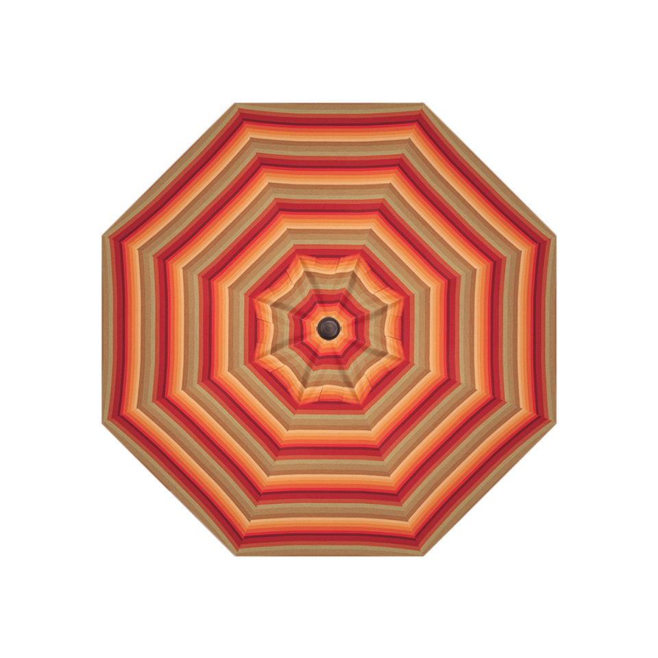 9' MARKET UMBRELLA, ASTORIA SUNSET STRIPE