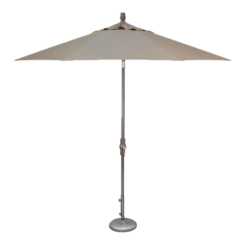 9' MARKET UMBRELLA, CAST ASH