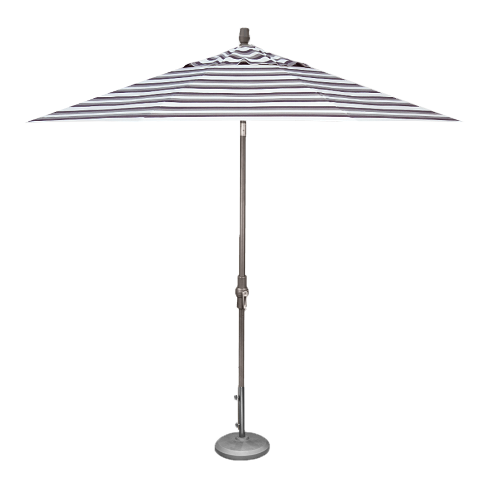 9' MARKET UMBRELLA, STONE STRIPE