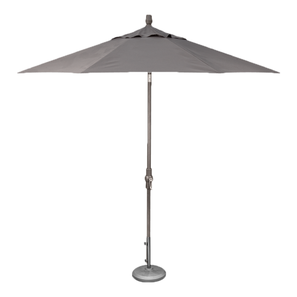 9' MARKET UMBRELLA, CANVAS COAL