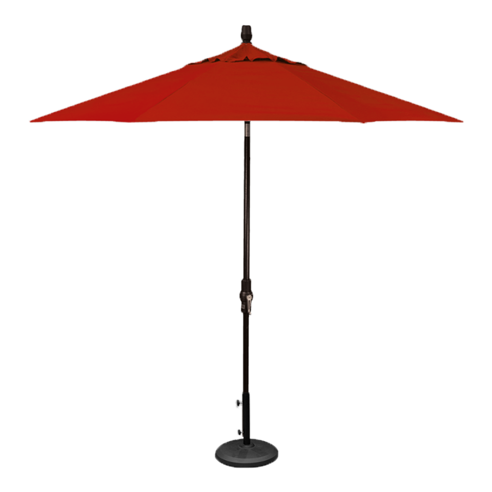 9' MARKET UMBRELLA, JOCKEY RED