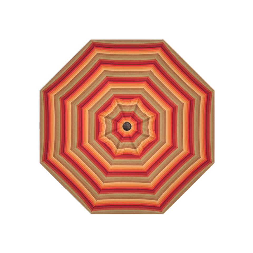 7.5' MARKET UMBRELLA, ASTORIA SUNSET STRIPE
