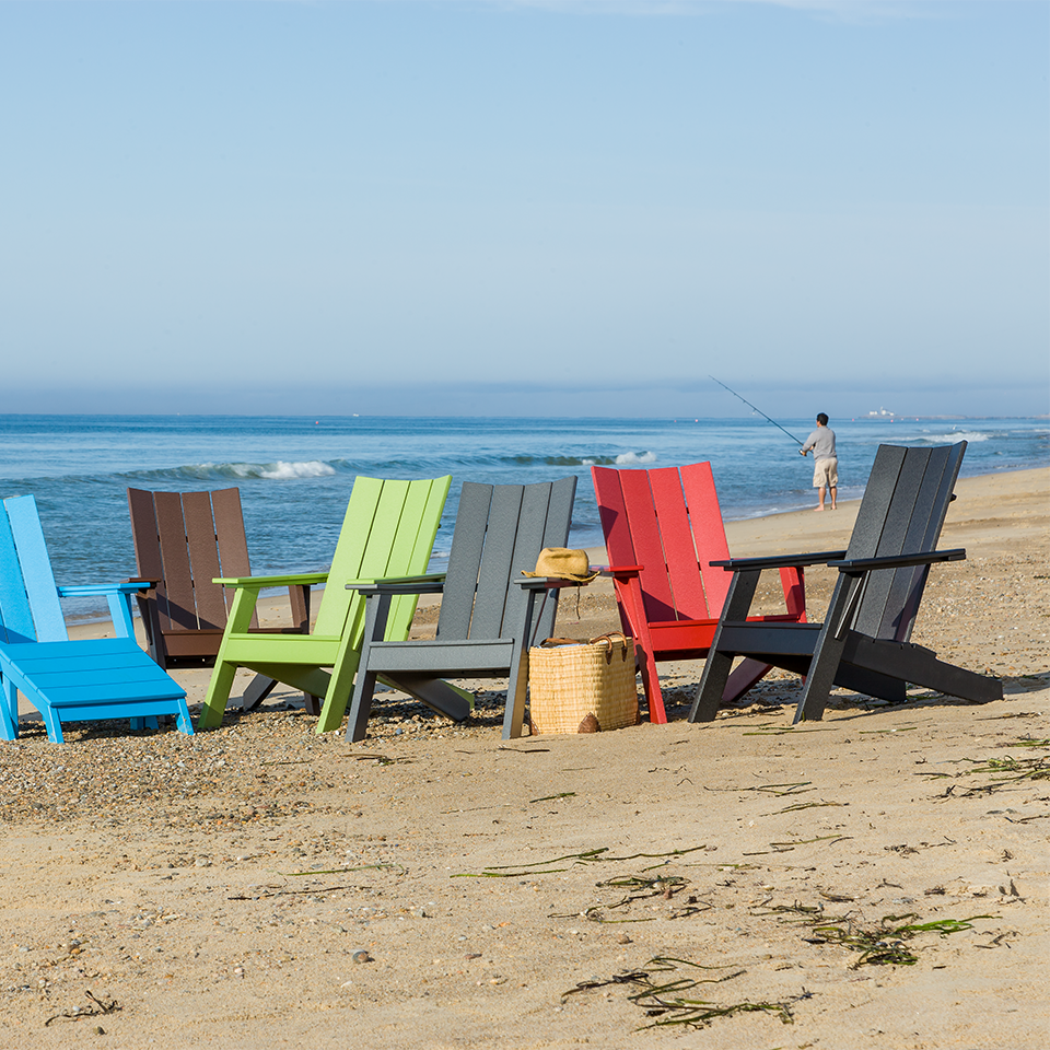 MAD ADIRONDACK CHAIR, BLACK