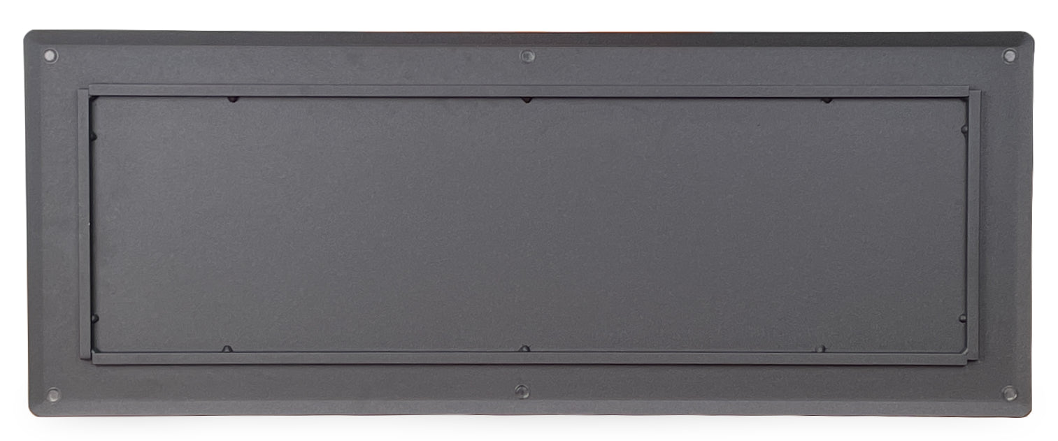 CAPRI/FORMA/MODA FLAT METAL COVER for 30" x 10" RECT. BURNER, GRAPHITE