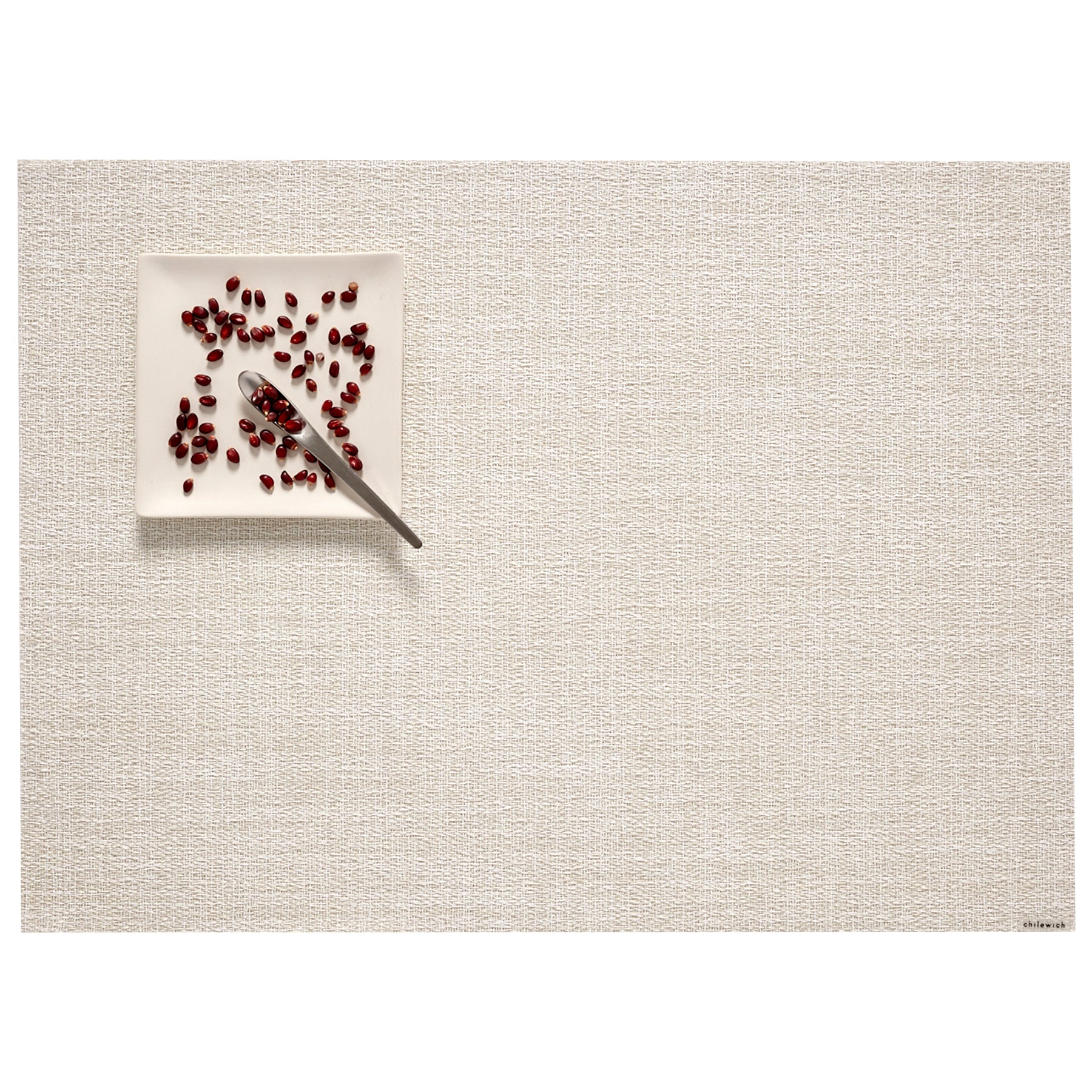 BOUCLE RECTANGLE PLACEMAT, MOON