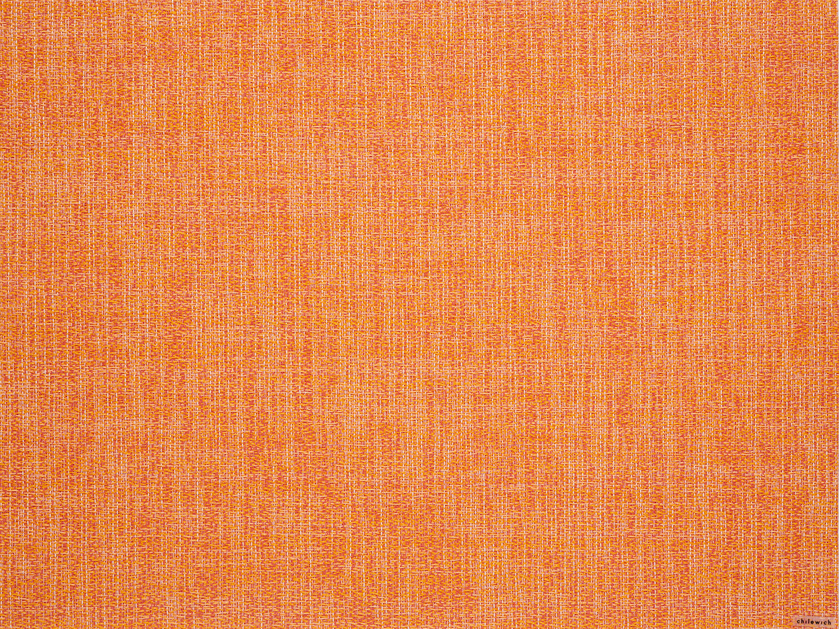 BOUCLE RECTANGLE PLACEMAT, TANGERINE