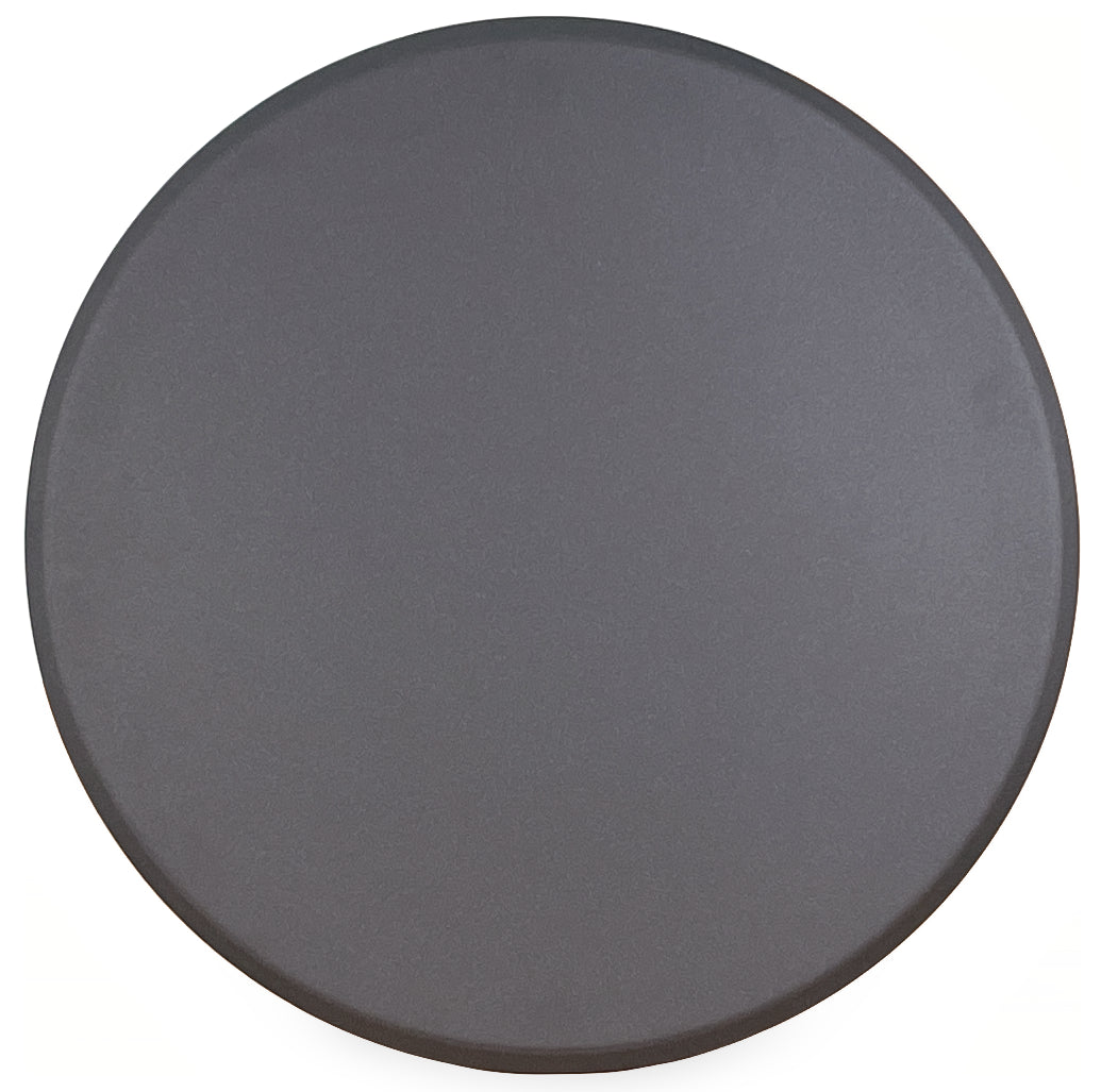 CAPRI FLAT METAL COVER for 20" RD BURNER, GRAPHITE