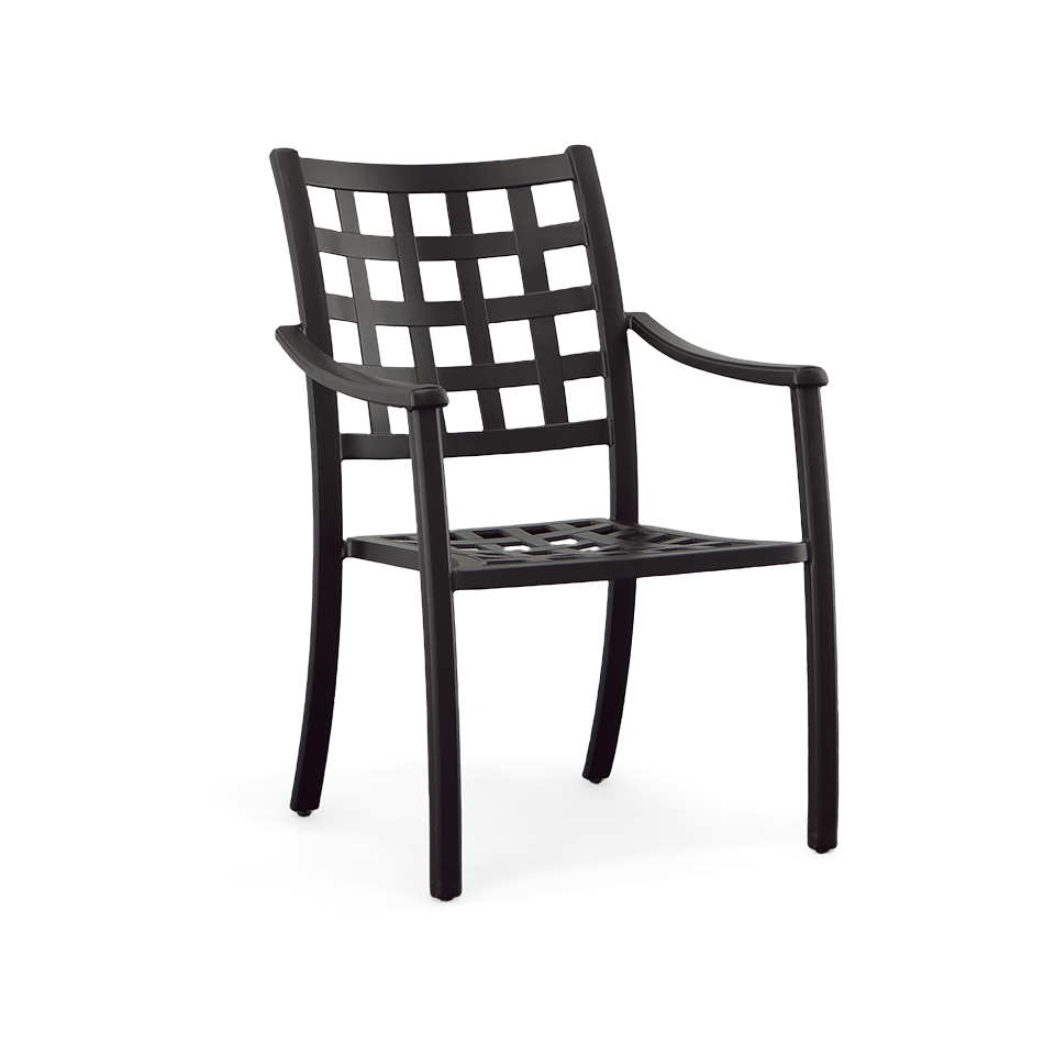 STRATFORD CAST DINING ARM CHAIR, DESERT MIST